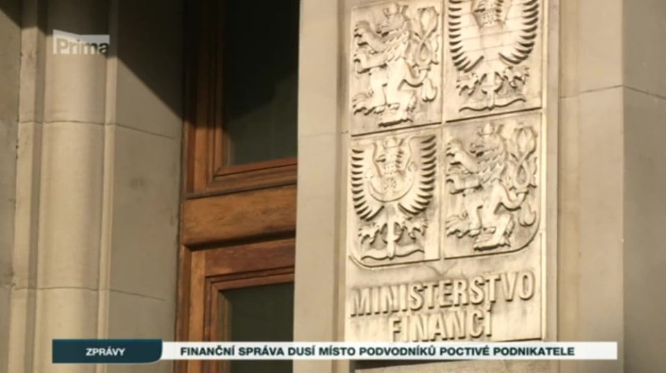25. 7. 2017 ZPRÁVY: Finanční správa dusí místo podvodníků poctivé podnikatele